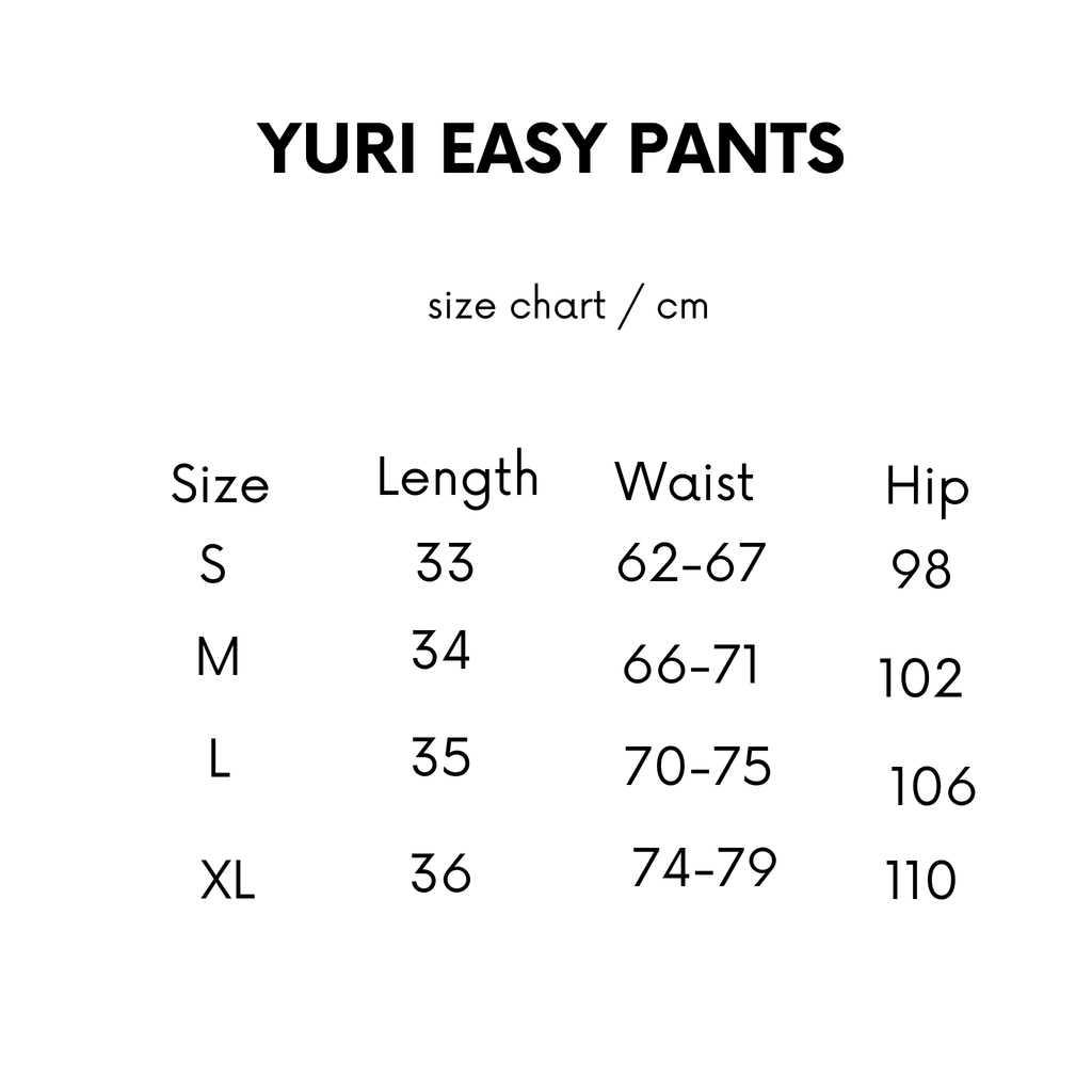 Yuri Easy Pants