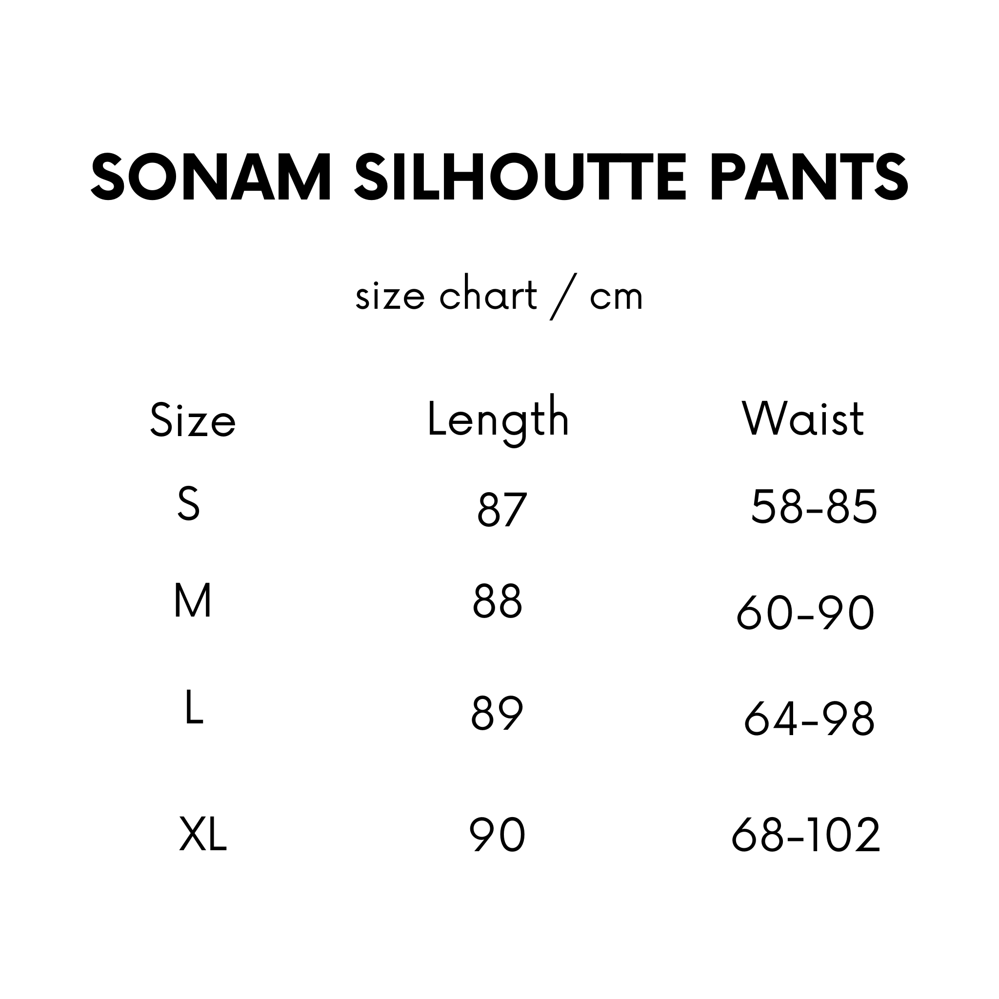 Sonam Silhoutte Pants