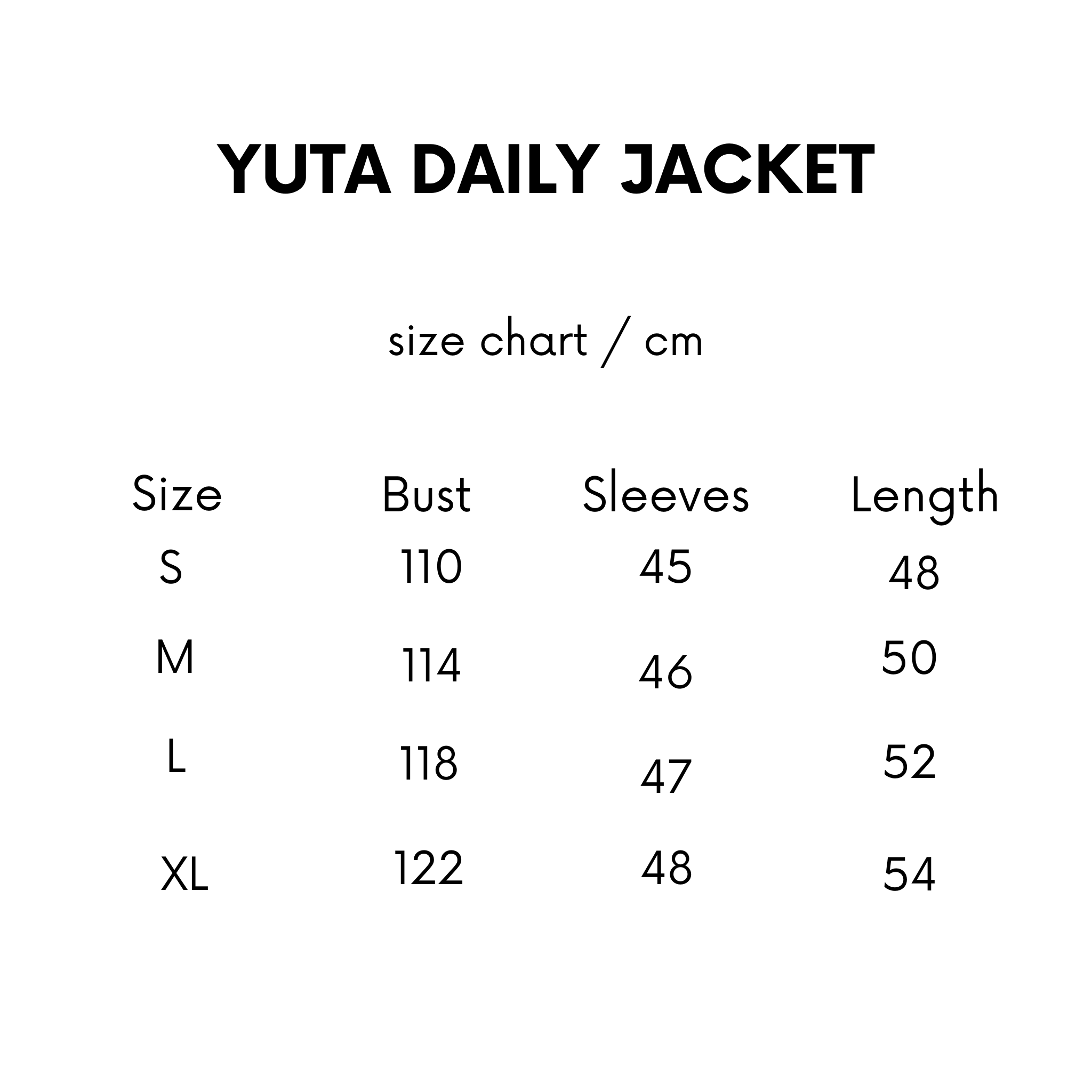 Yuta Daily Jacket