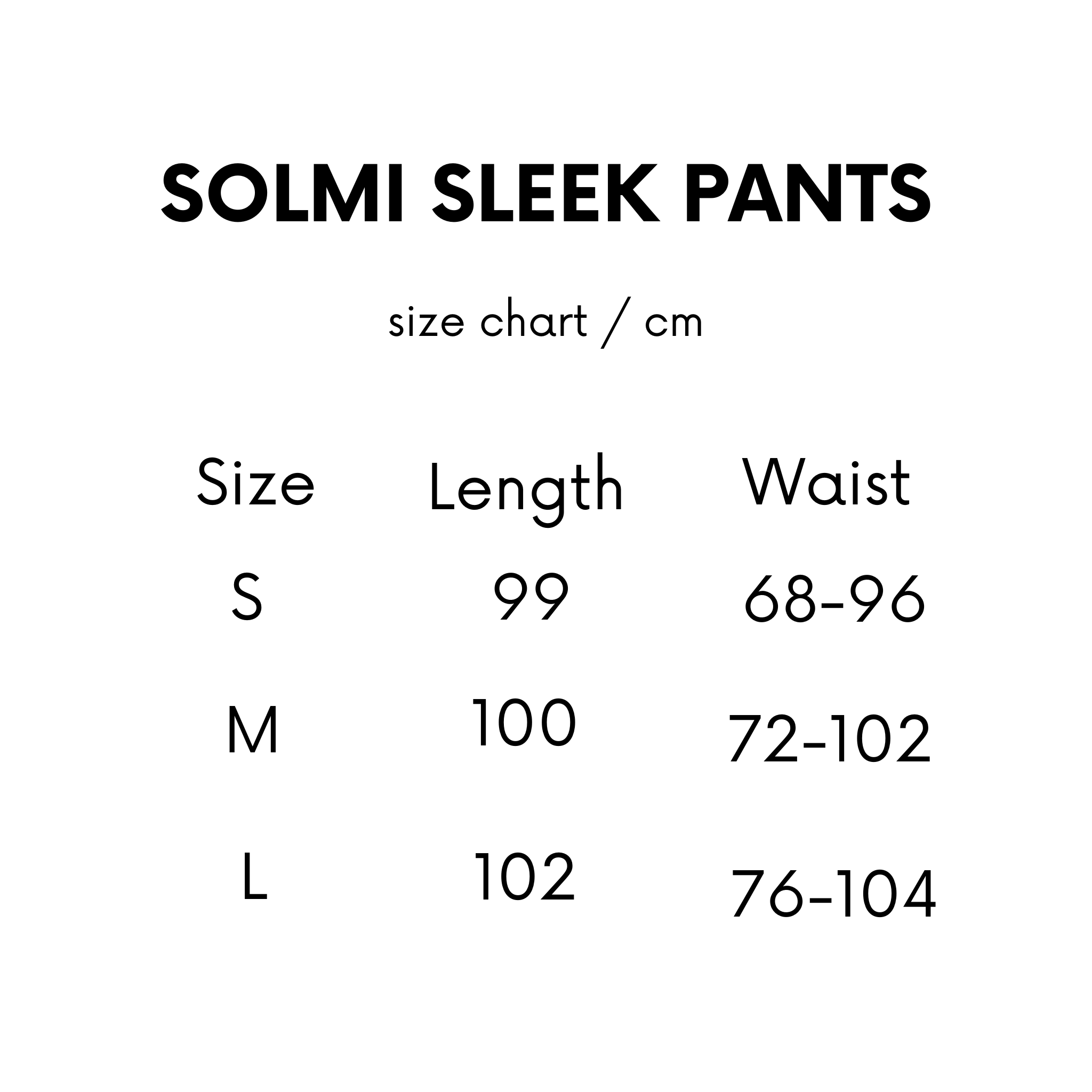 Solmi Sleek Pants