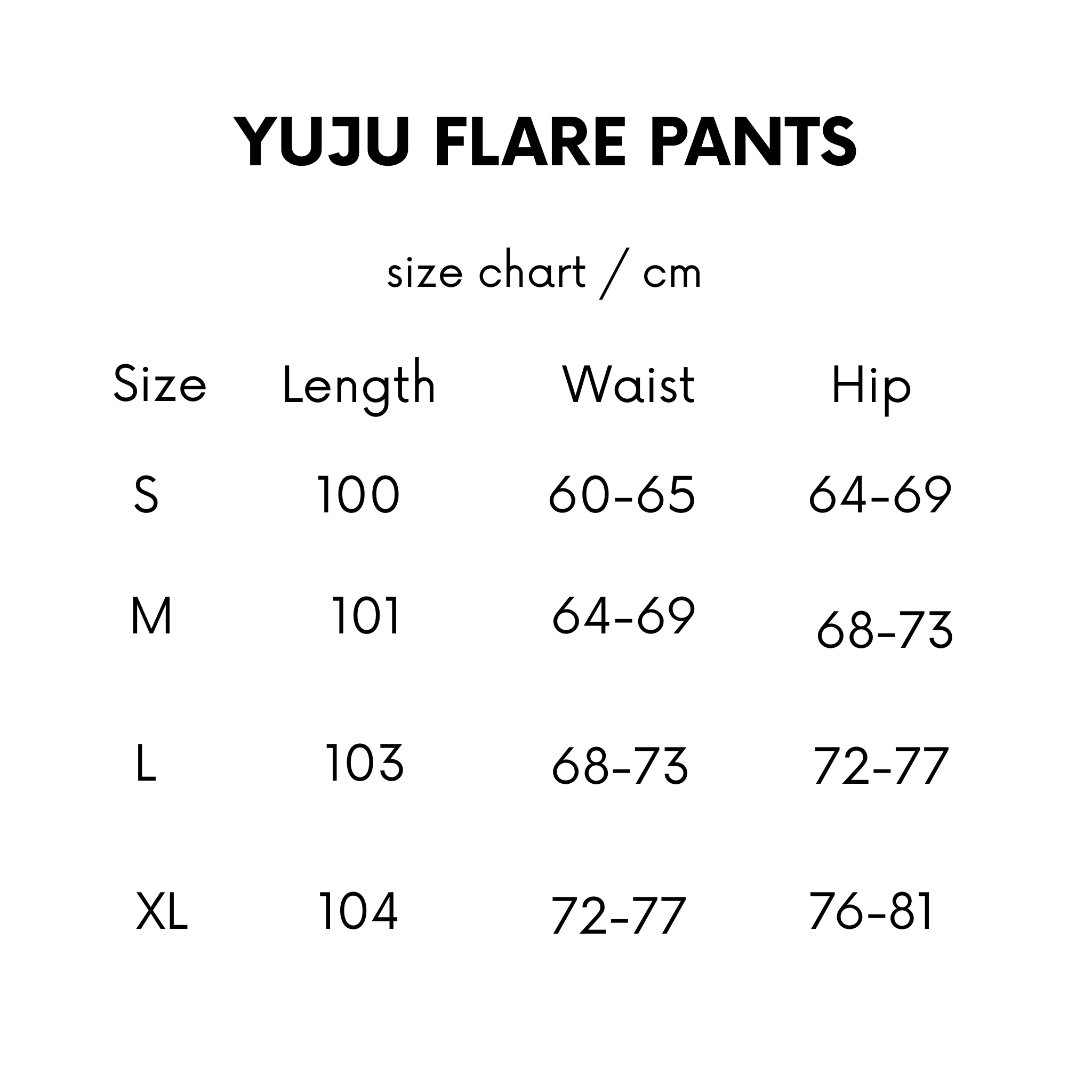 Yuju Flare Pants